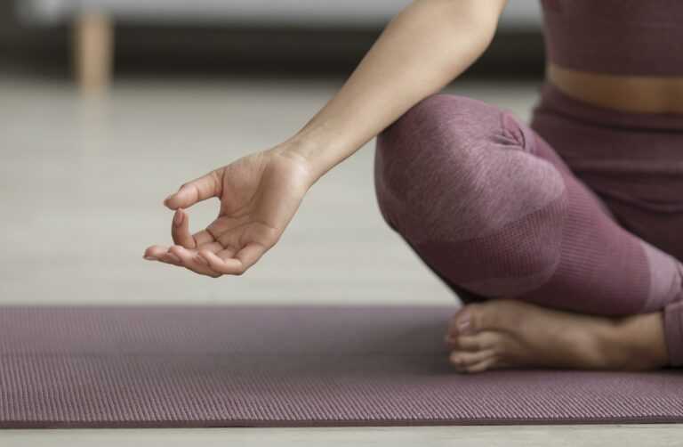 Sesión de yoga